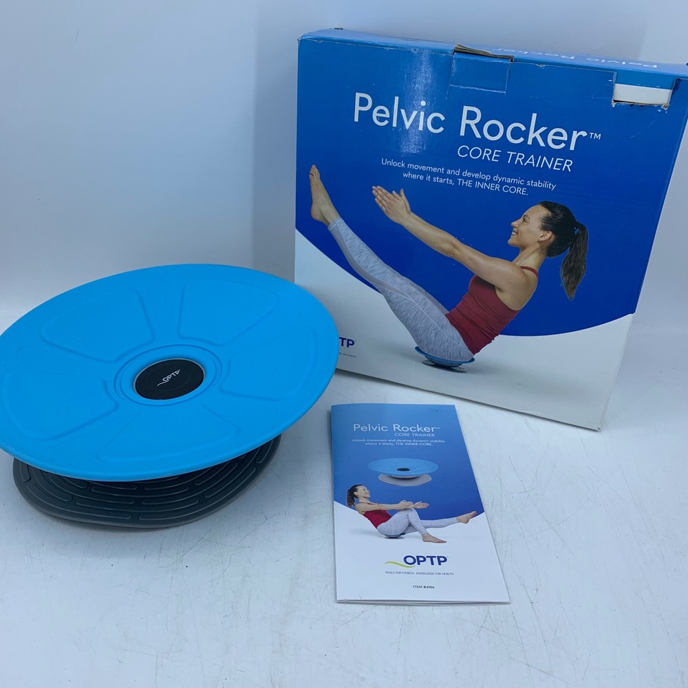 OPTP Pelvic Rocker Core Trainer Strength Balance Stability Exercise Tool Manual